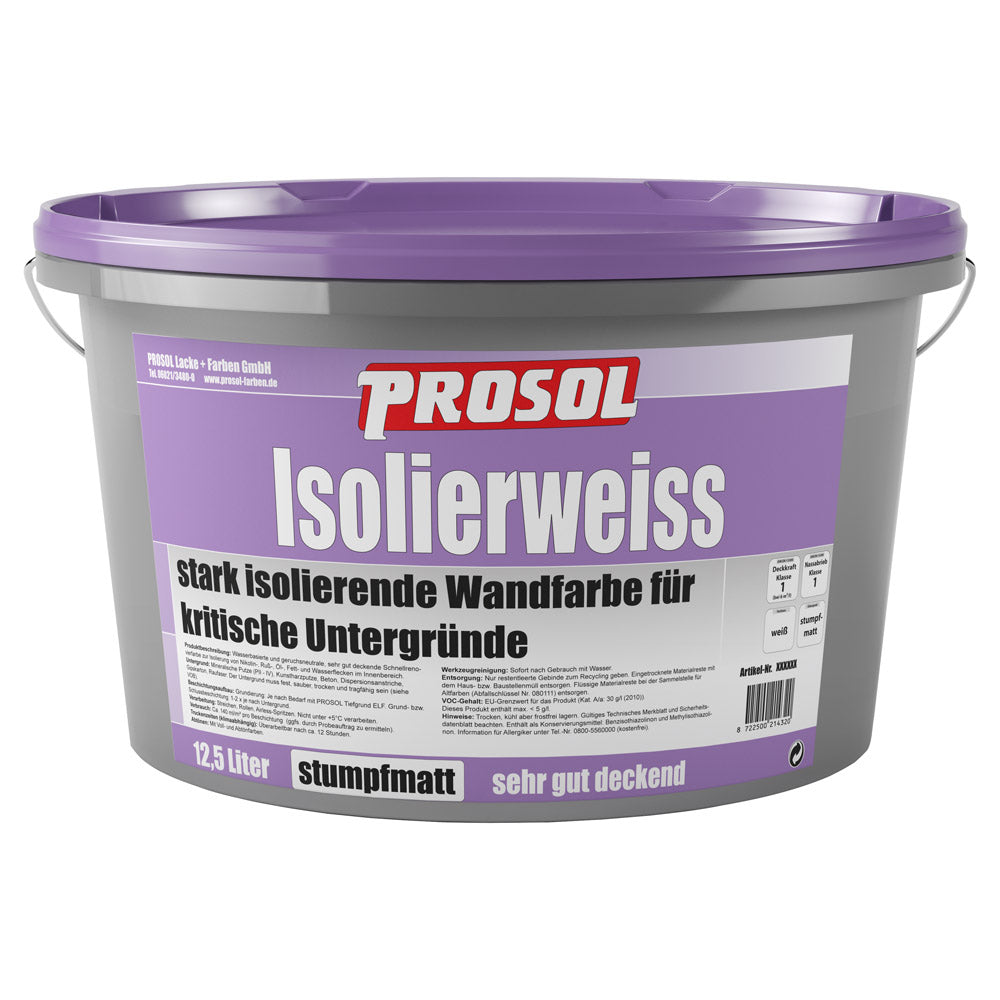 Prosol Isolierweiss 12,5 L