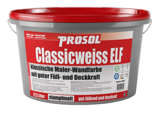 Prosol Classicweiss ELF 12,5 Liter