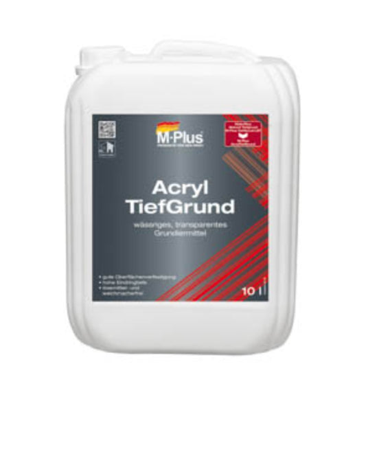 M-Plus Acryl Tiefgrund wässrige Grundierung 10L