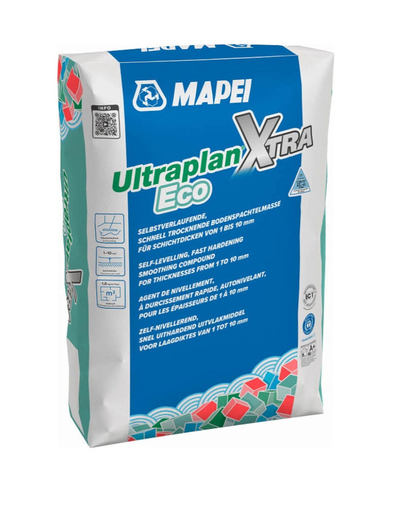 Mapei Ultraplan Eco Xtra Bodenspachtelmasse, zementär