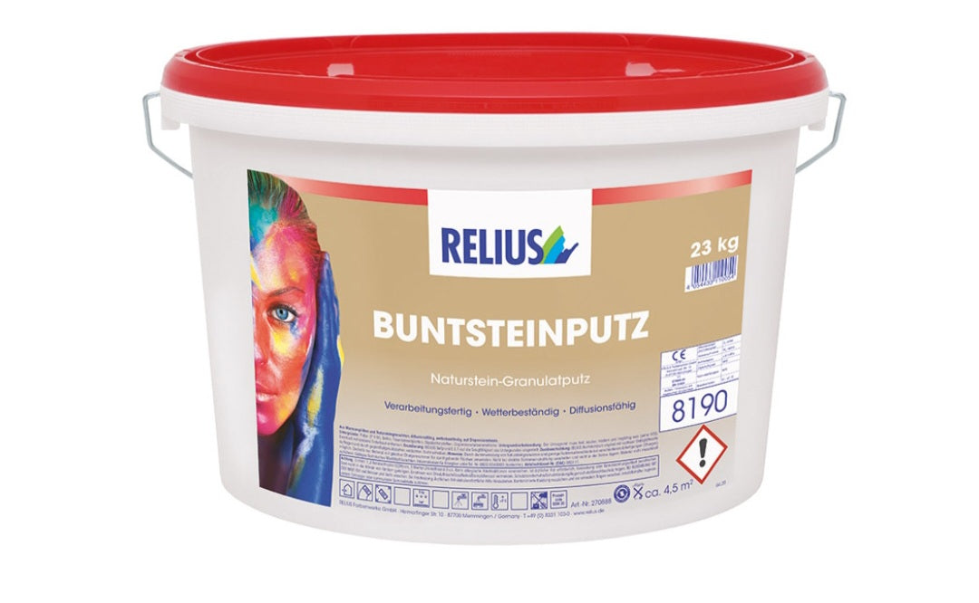 Relius Buntsteinputz 23kg