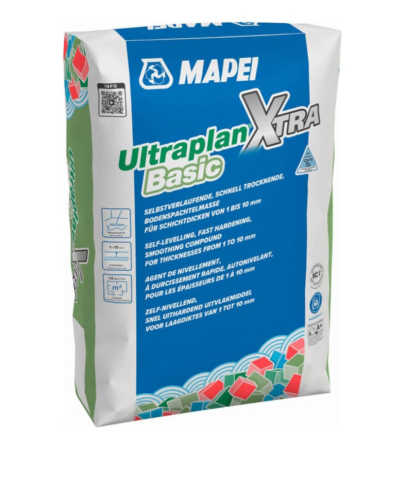 Mapei Ultraplan Basic Xtra Bodenspachtelmasse, zementär