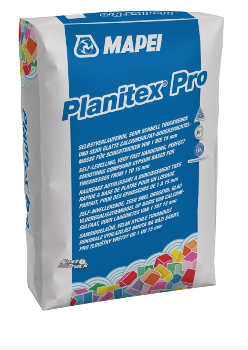 Mapei Planitex Pro, Bodenspachtelmasse gipsbasiert