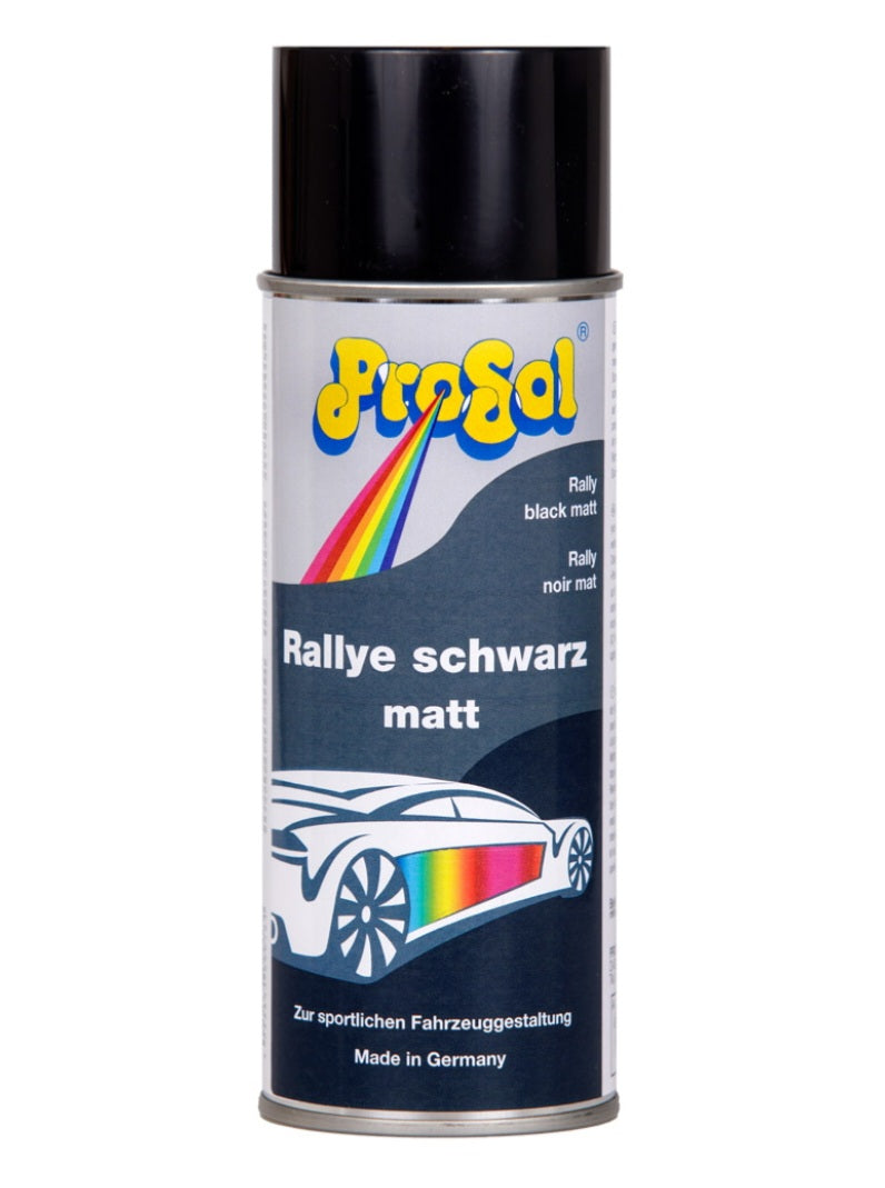 Prosol Spraytechnik 1K Lack schwarz matt „Rally“ Spray matt 6x